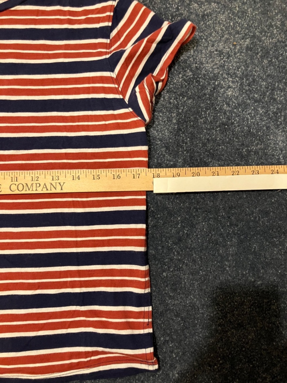 Aerie Striped Vintage T-Shirt (Medium) - Picture 6 of 9